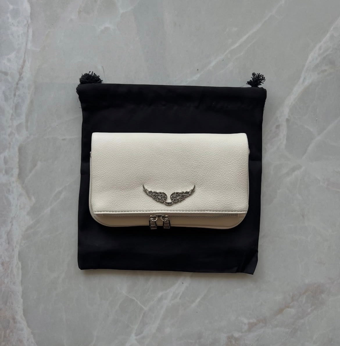 ZADIG&VOLTAIRE MINI BAG OFFWHITE
