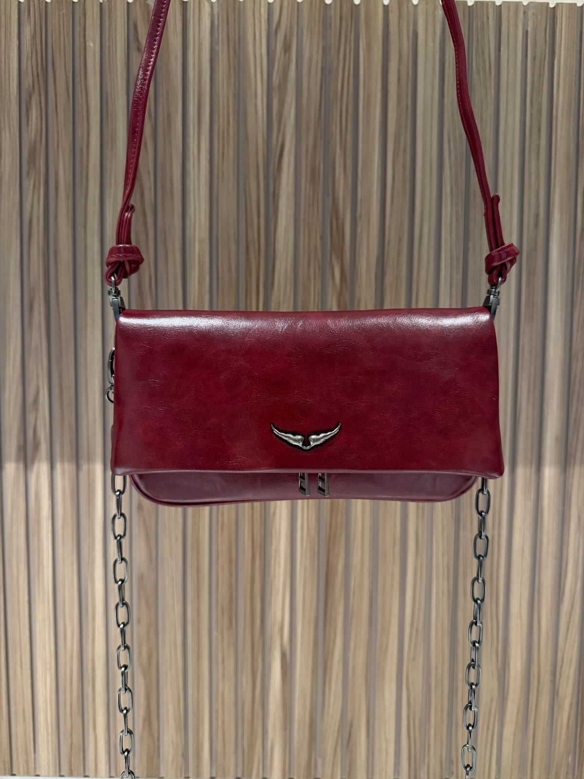 ZADIG&VOLTAIRE BURGUNDY BAG (new collection)