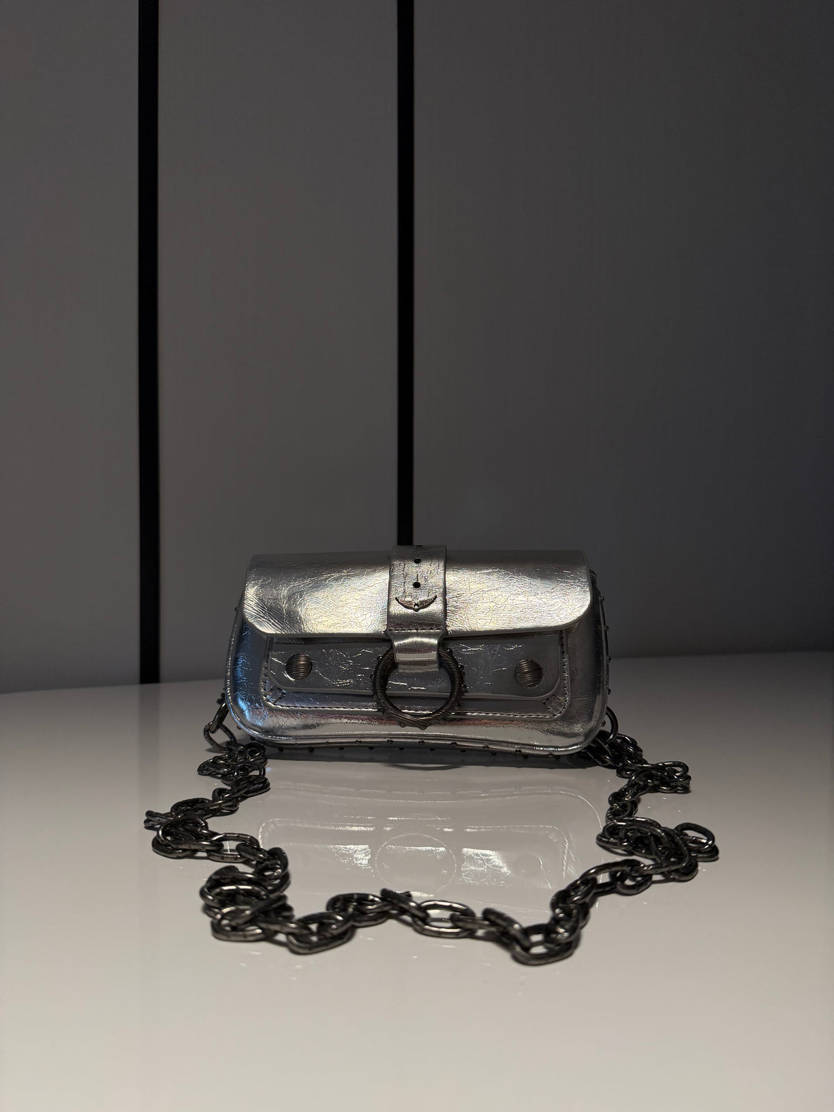 ZADIG&VOLTAIRE MINI KATE SILVER