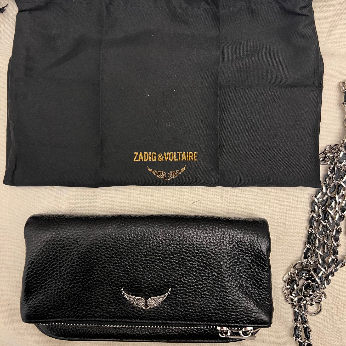 ZADIG&VOLTAIRE MINI CLUTCH BAG